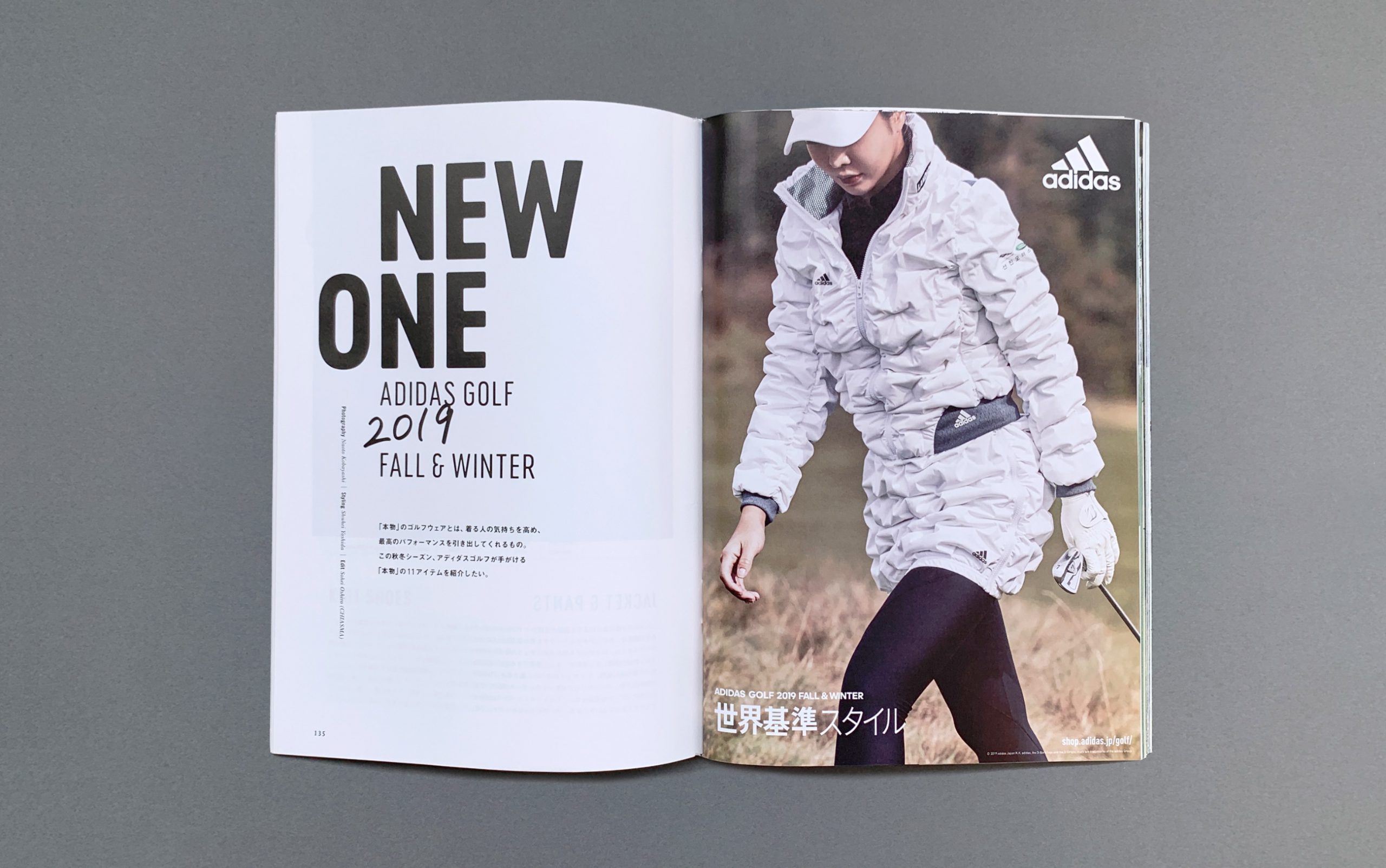 adidas golf catalog